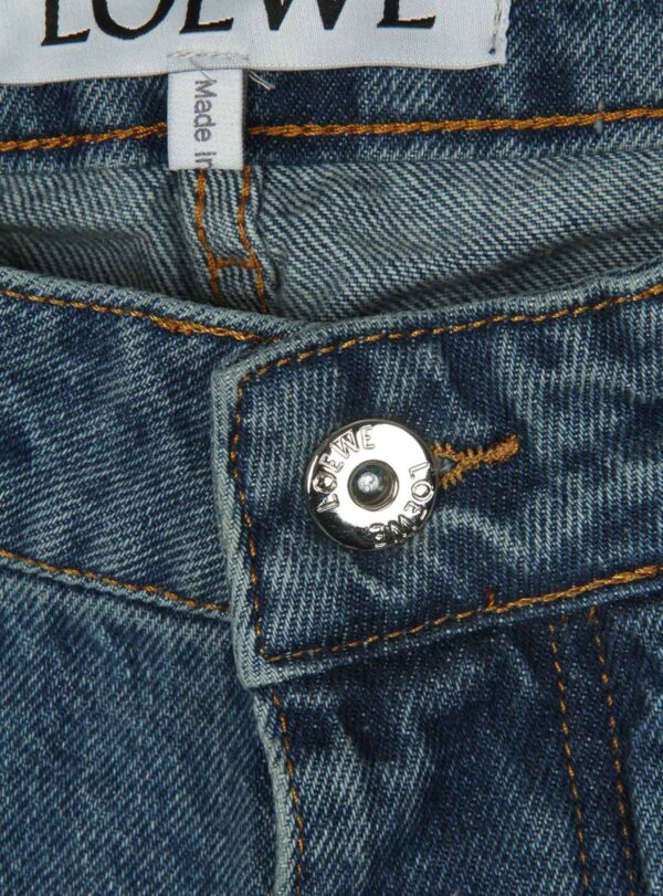 Jeans Anagram Appliquéd