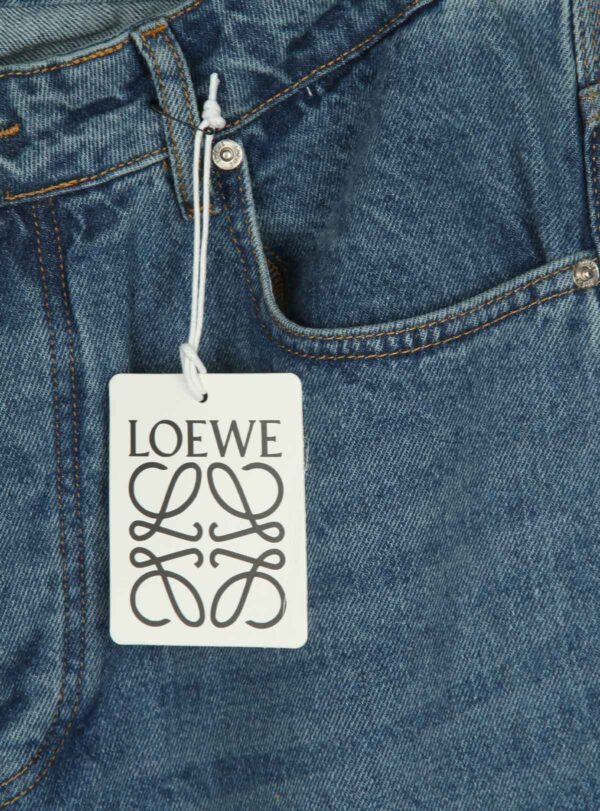 Jeans Anagram Appliquéd