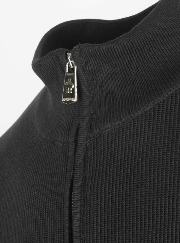 Sweater Knit Half Zipper