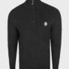 Sweater Knit Half Zipper