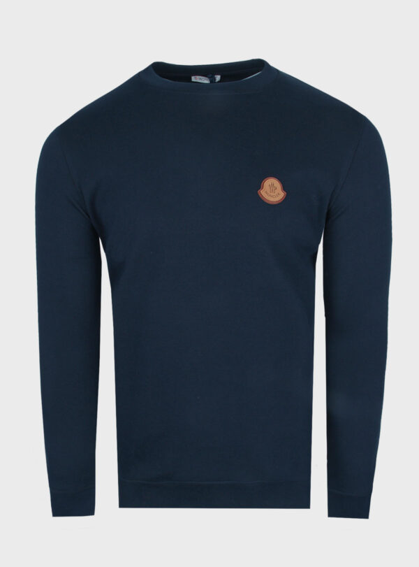 Sweater Brown Logo Patch